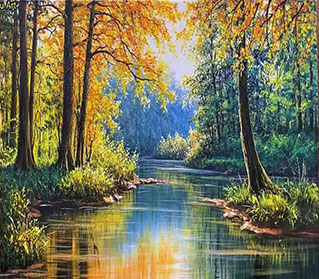 Produits de peinture à l'huile originaux