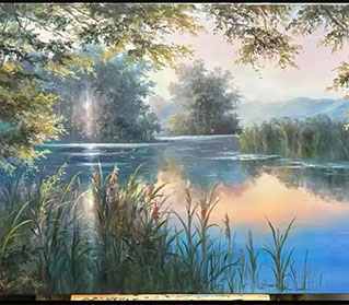 Produits de peinture à l'huile originaux